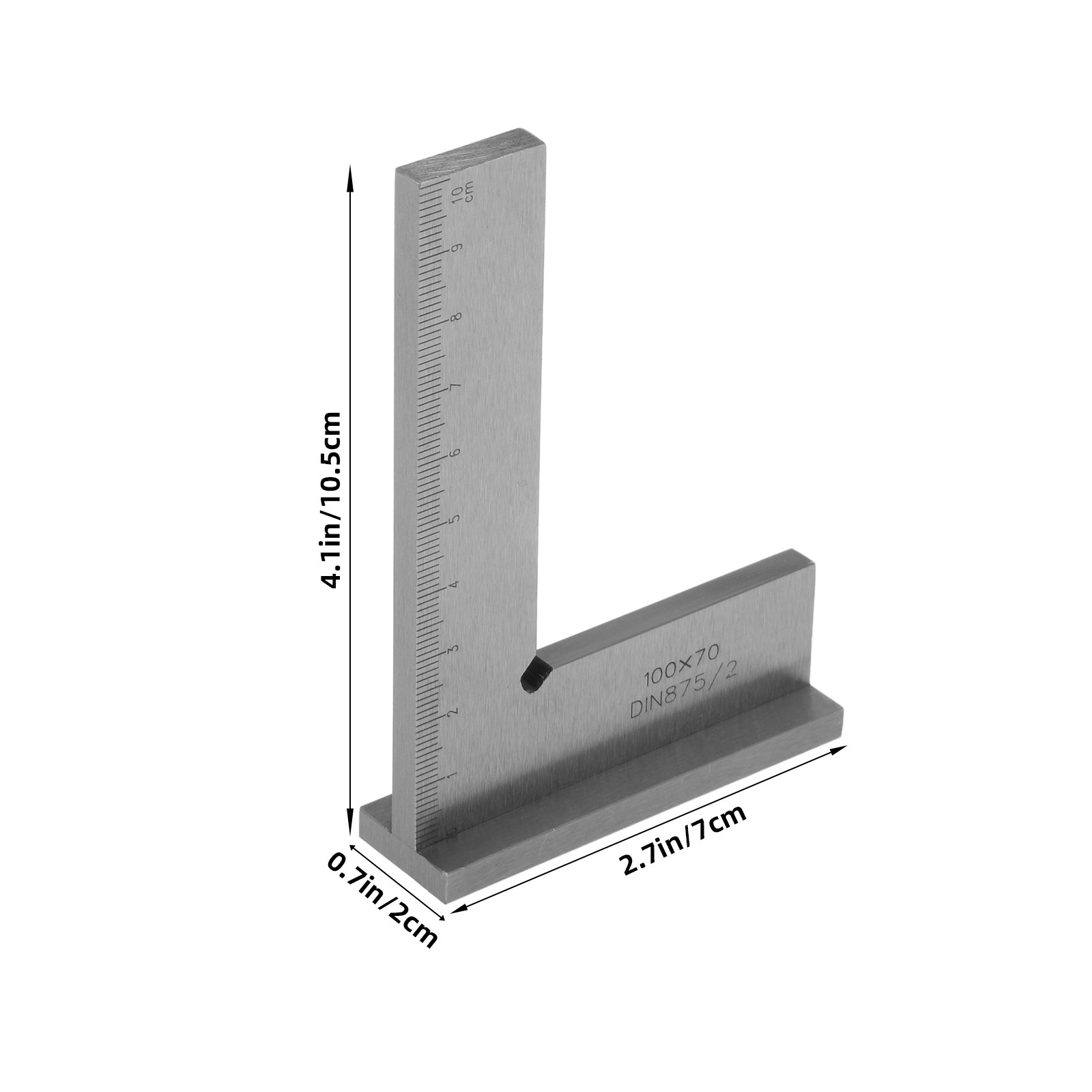 Regla de Acero de Doble Escala - Woodworking For Engineers reseña y precio
